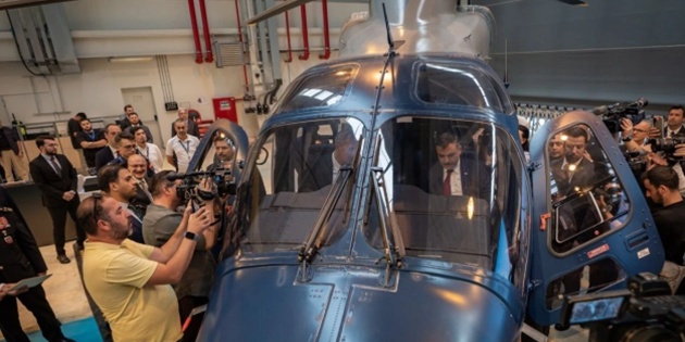 Milli Helikopter GÖKBEY, EGM’ne Teslim Edildi